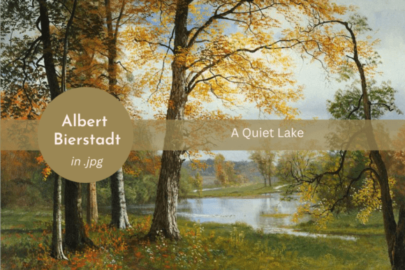 Download Vintage Paintings, Wall Art, Bierstadt - Paintings Collection